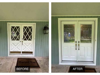 Before After Door Replacement Service
